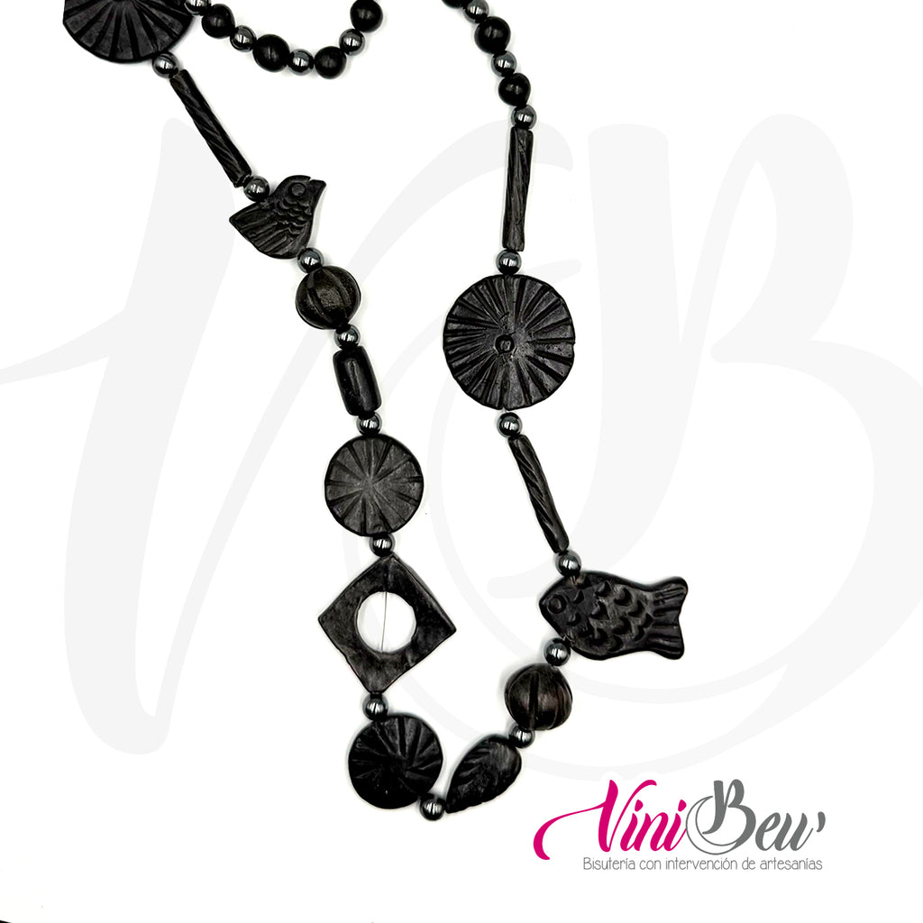 Collar Figuras Barro Negro