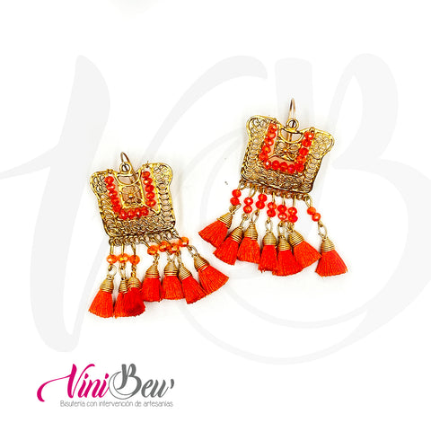 Aretes Filigrana Huipil