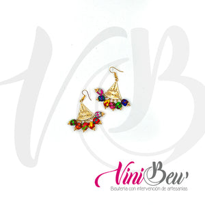 Aretes mini de petatitos