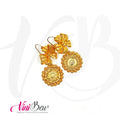 Aretes Moneda Filigrana