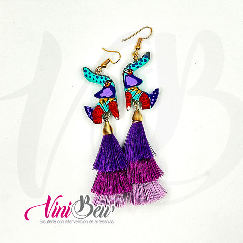 Aretes Alebrije Mini