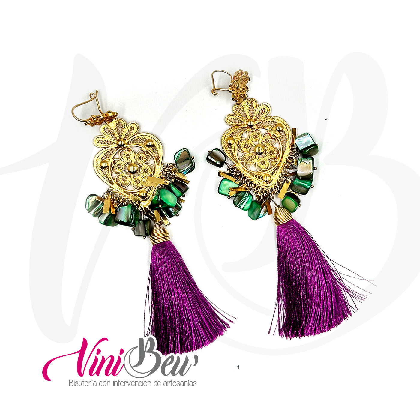 Aretes Huarachitos de Filigrana (copia)