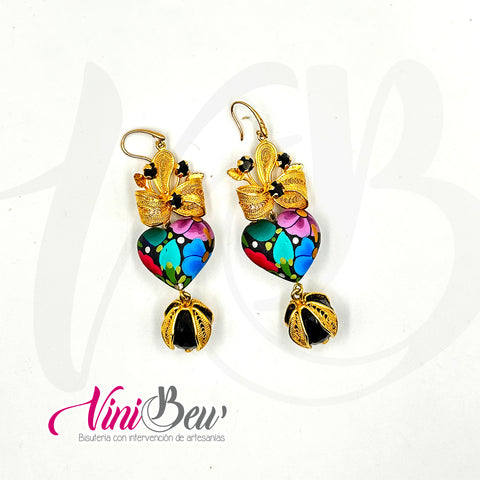 Aretes Corazón del Istmo