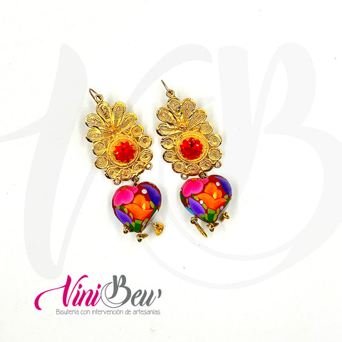 Aretes Corazón del Istmo