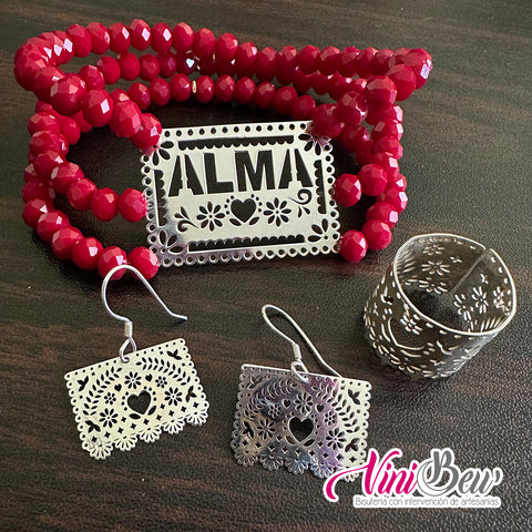 Juego de Papel Picado Pulsera (3pzs)