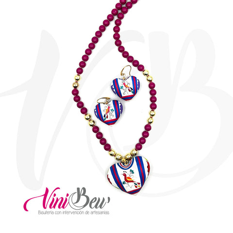 Collar Corazón Huautla