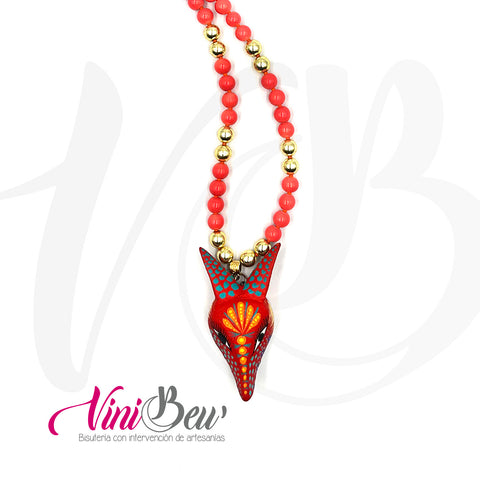 Collar Máscara Alebrije