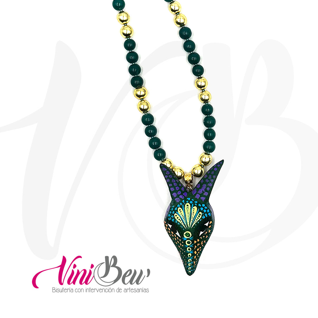 Collar Máscara Alebrije