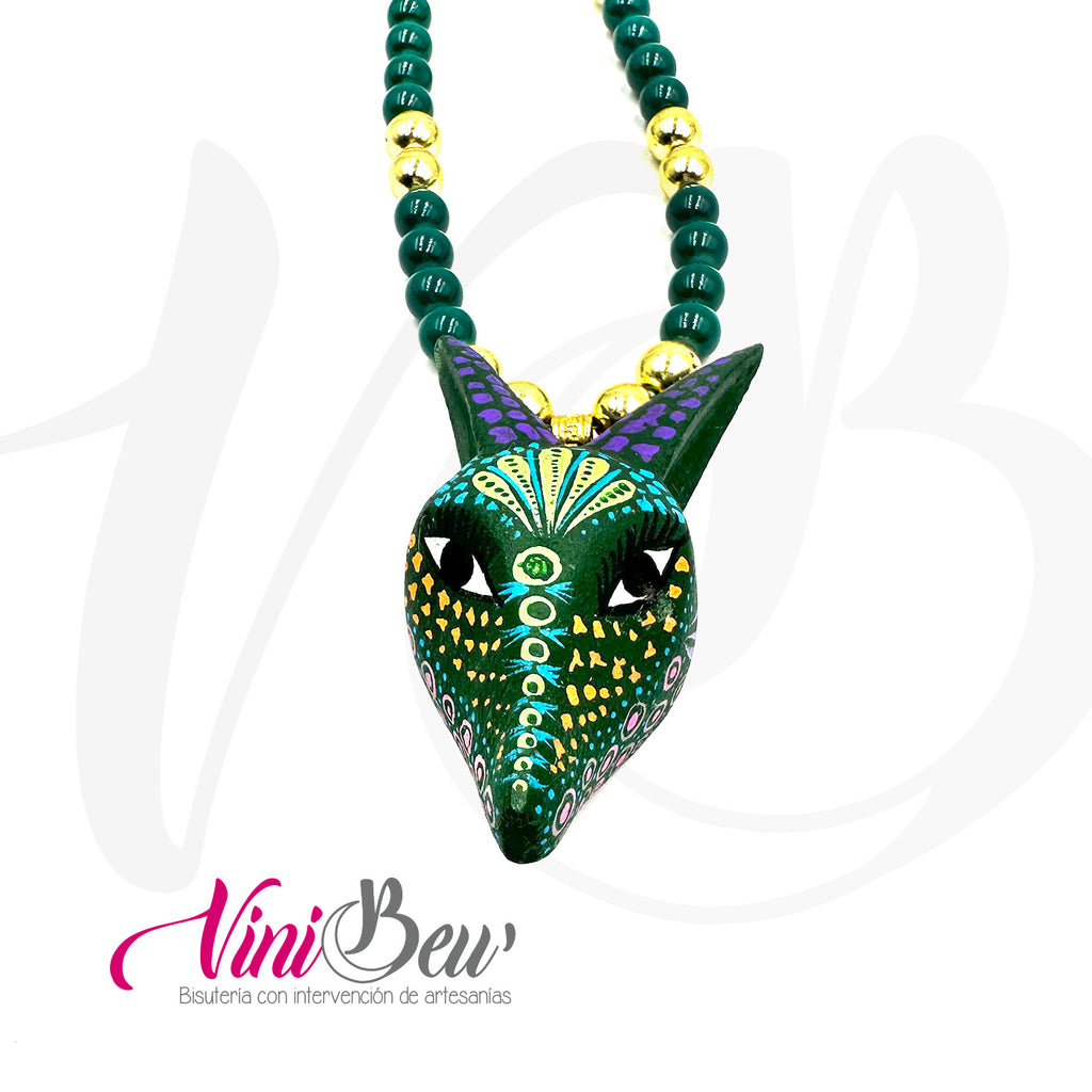 Collar Máscara Alebrije
