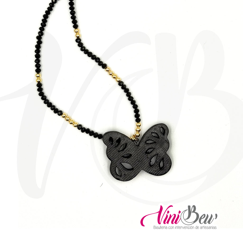 Collar de Barro Negro Sol