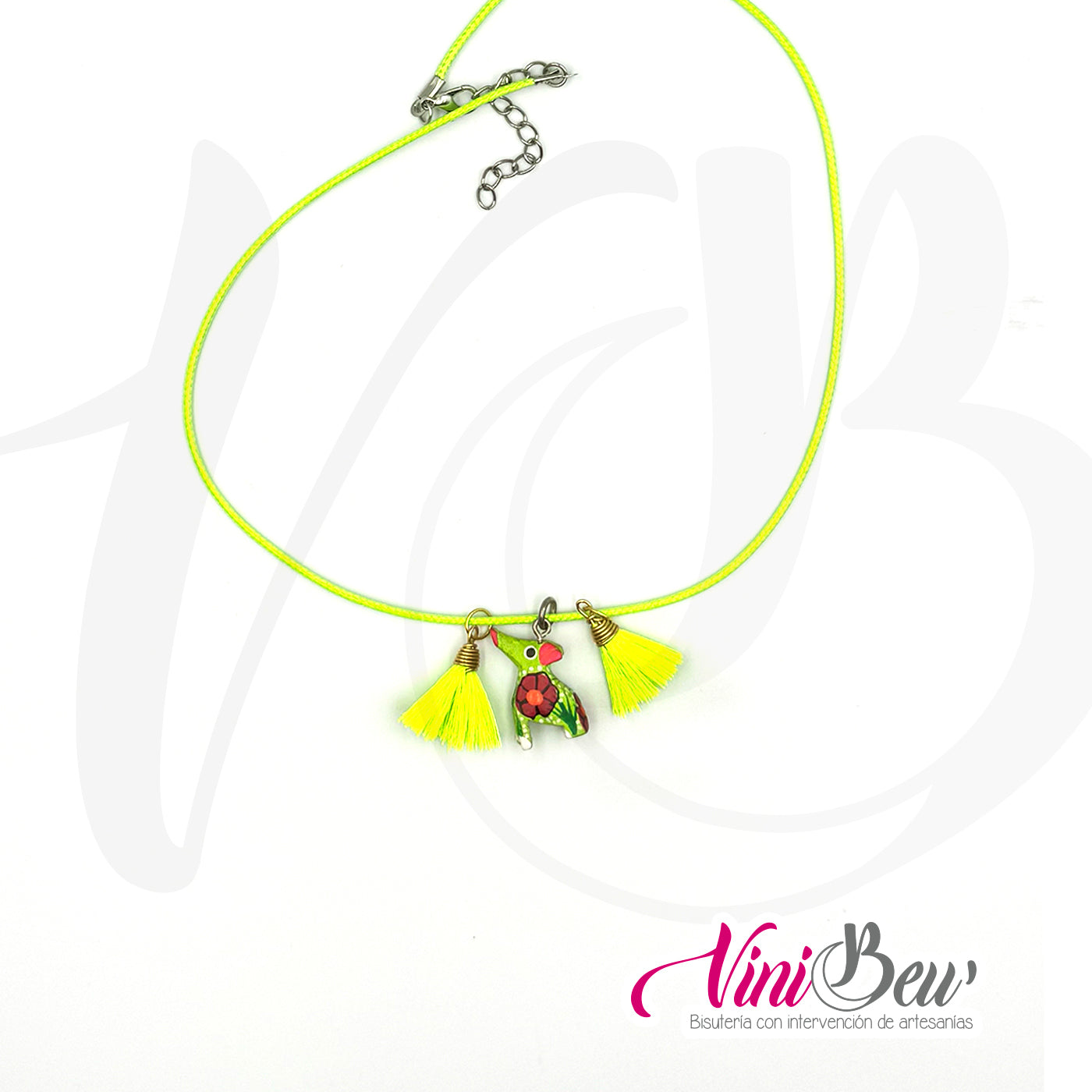 Modelo 9 - Collar con alebrije mini