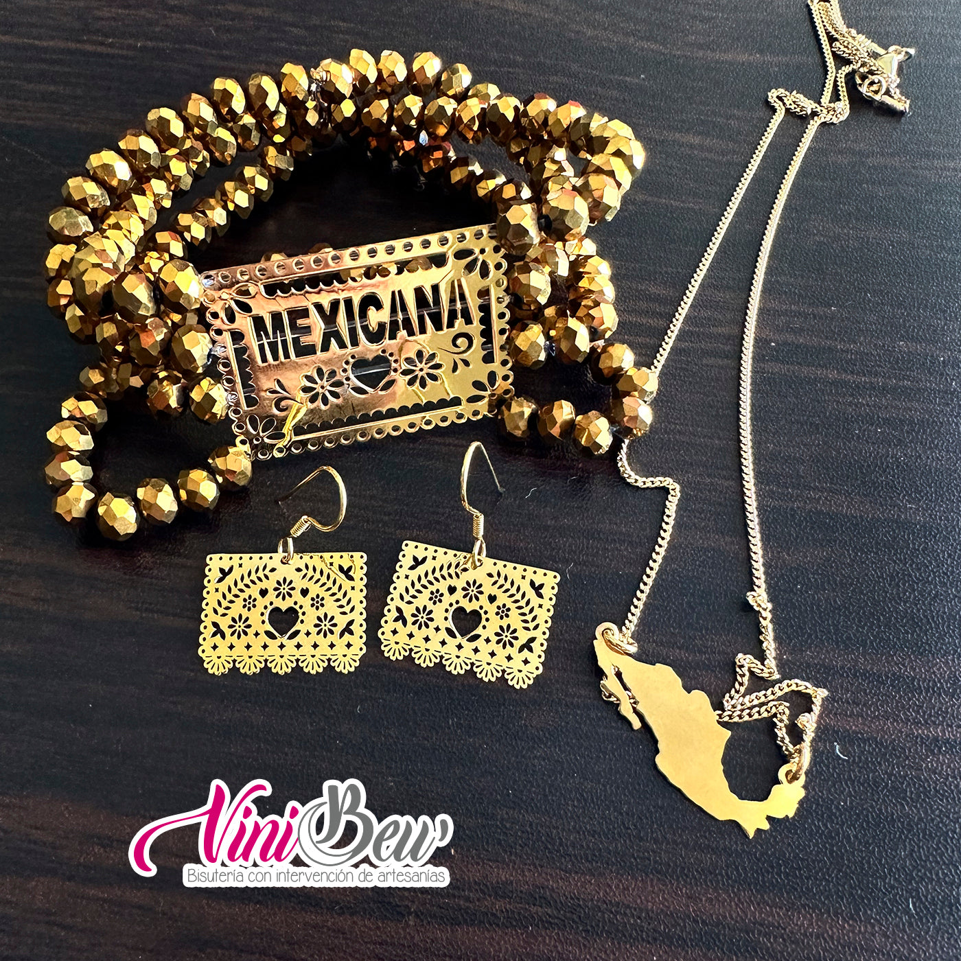 Juego Mexicana Plata Dorada