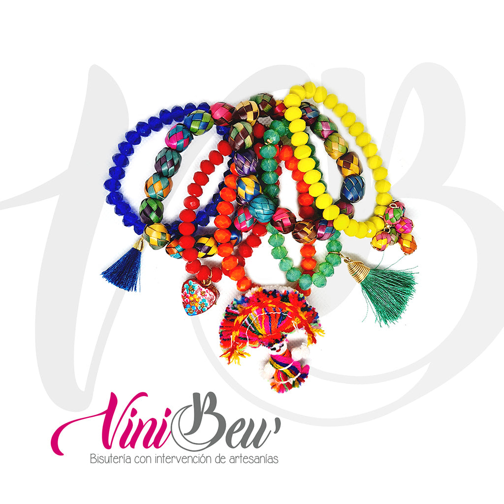 Pulseras Semanario Multicolor
