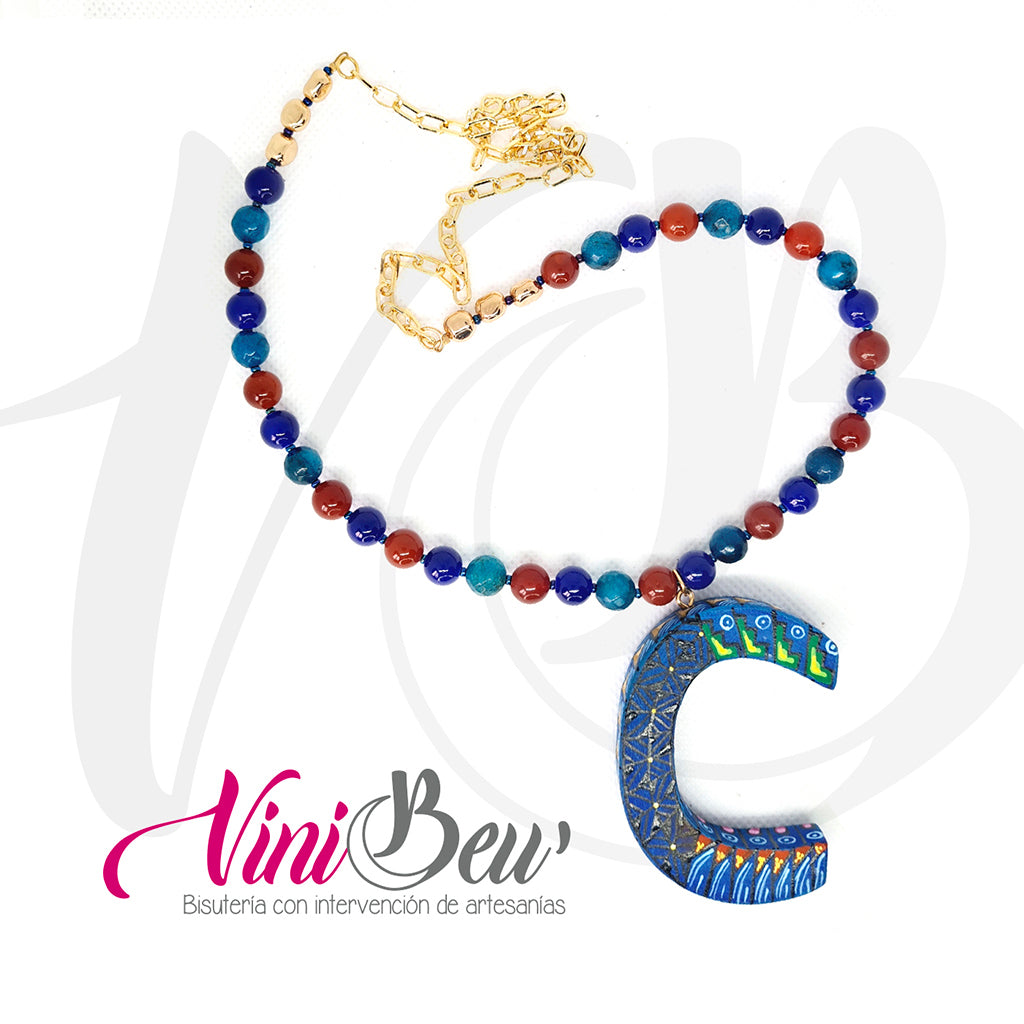 Collar Letra de Alebrije