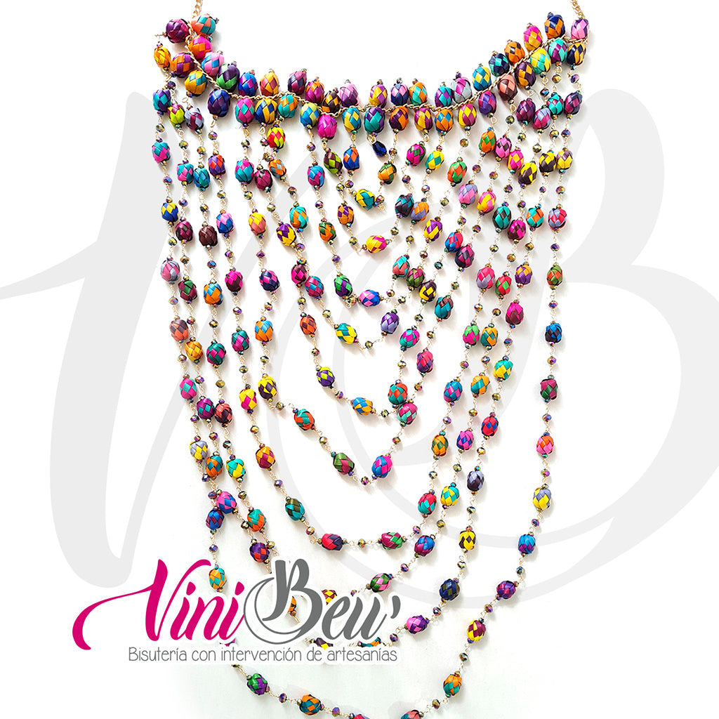 Collar cascada de Petatitos