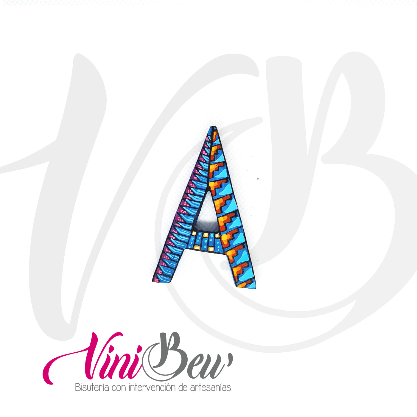 Llavero Letra de Alebrije