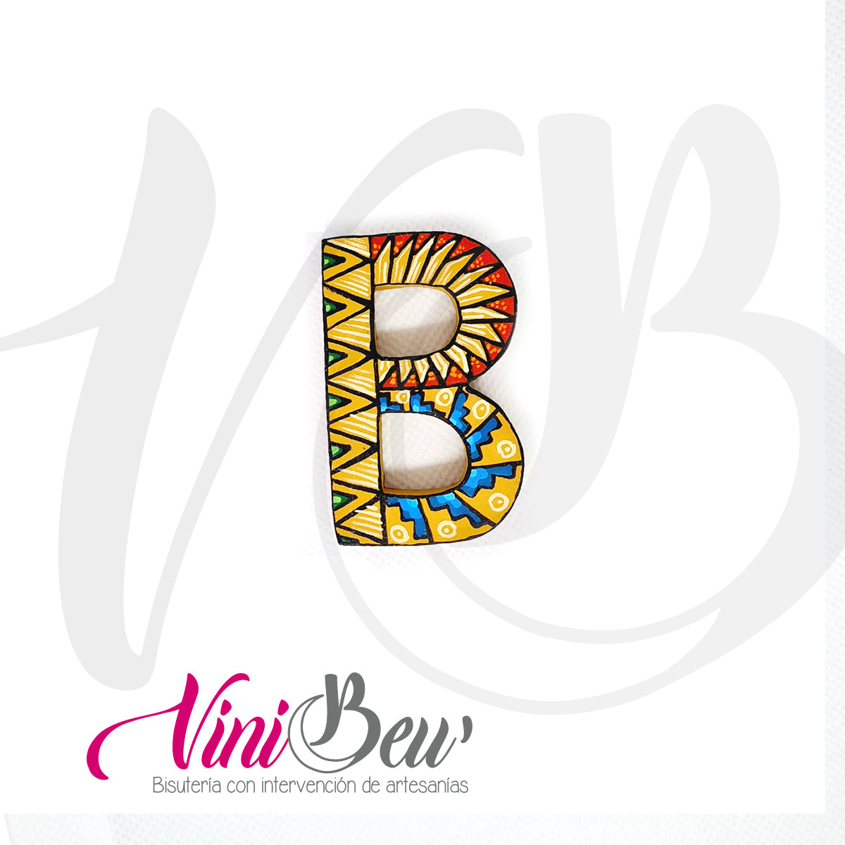 Llavero Letra de Alebrije