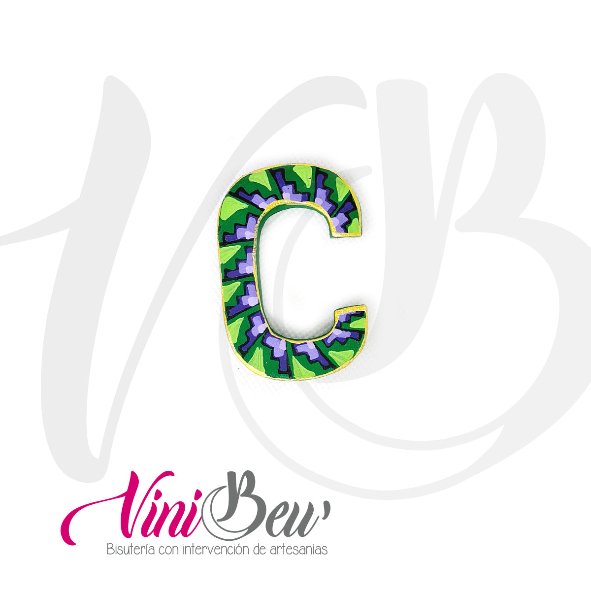 Llavero Letra de Alebrije