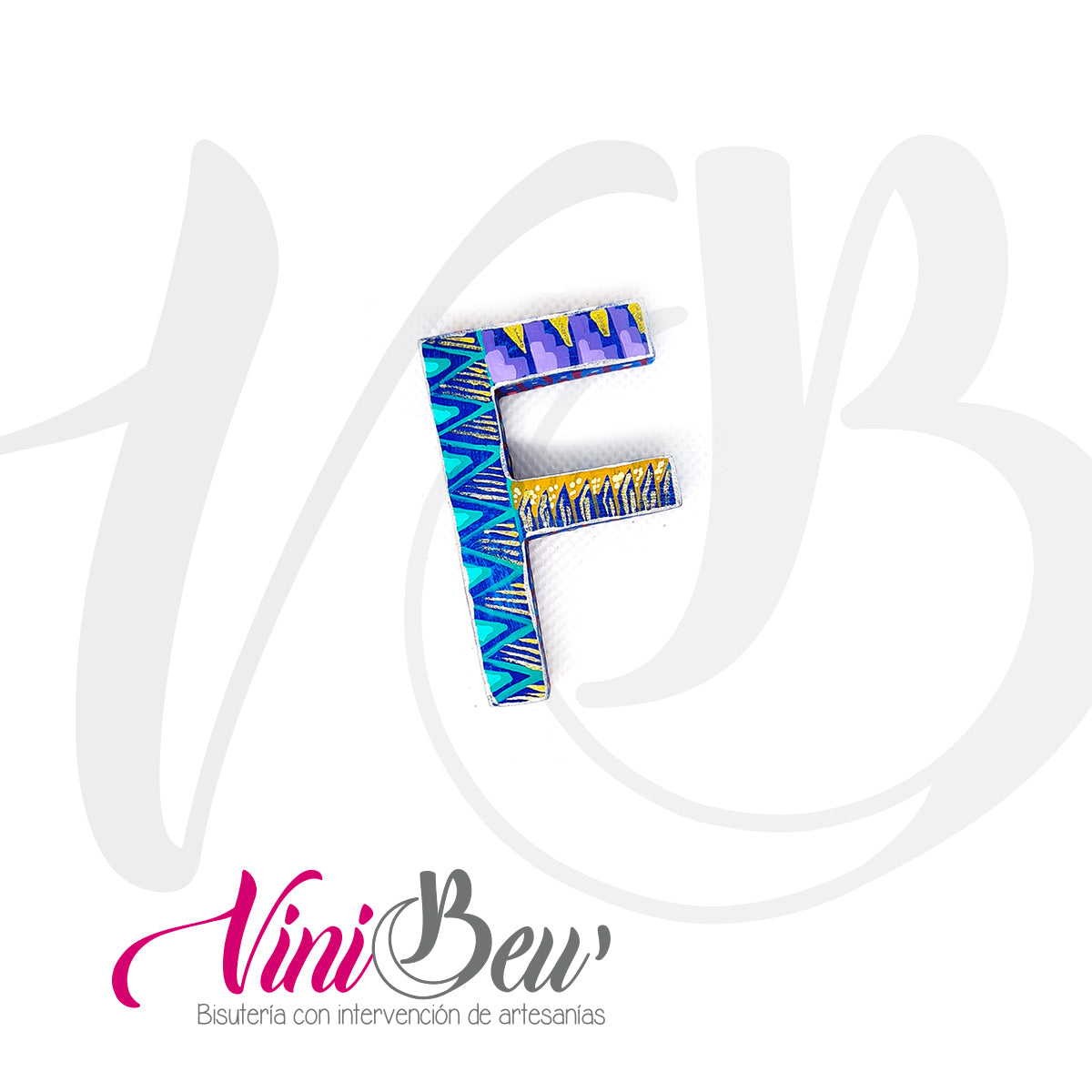 Llavero Letra de Alebrije