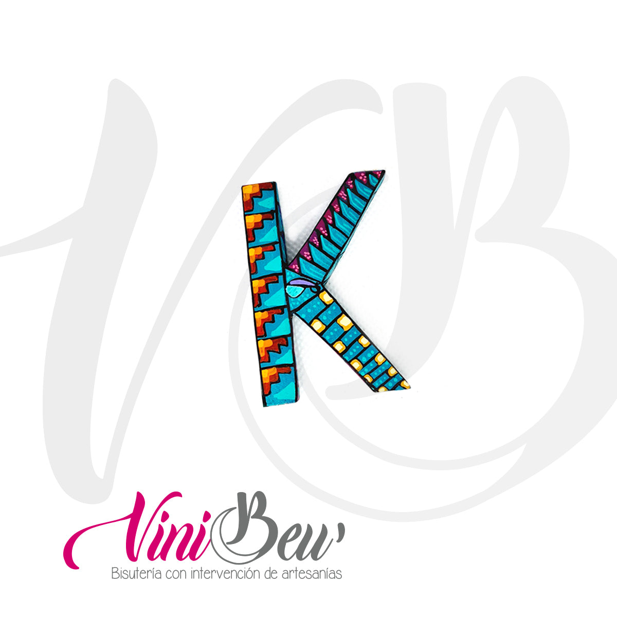 Llavero Letra de Alebrije