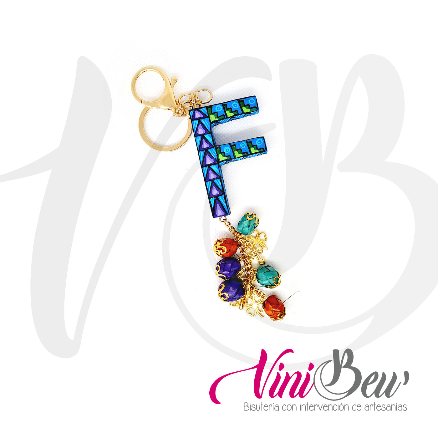 Llavero Letra de Alebrije