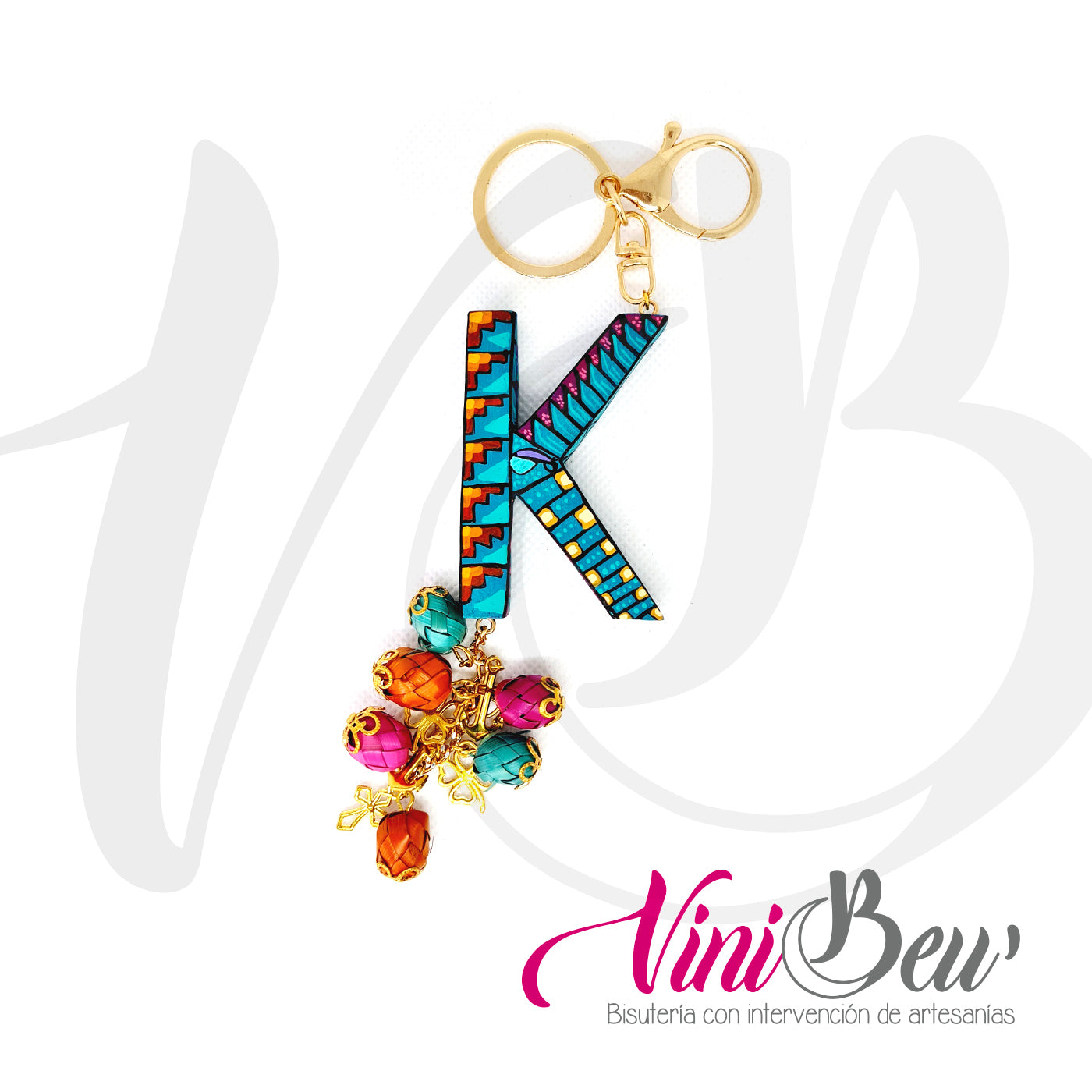 Llavero Letra de Alebrije