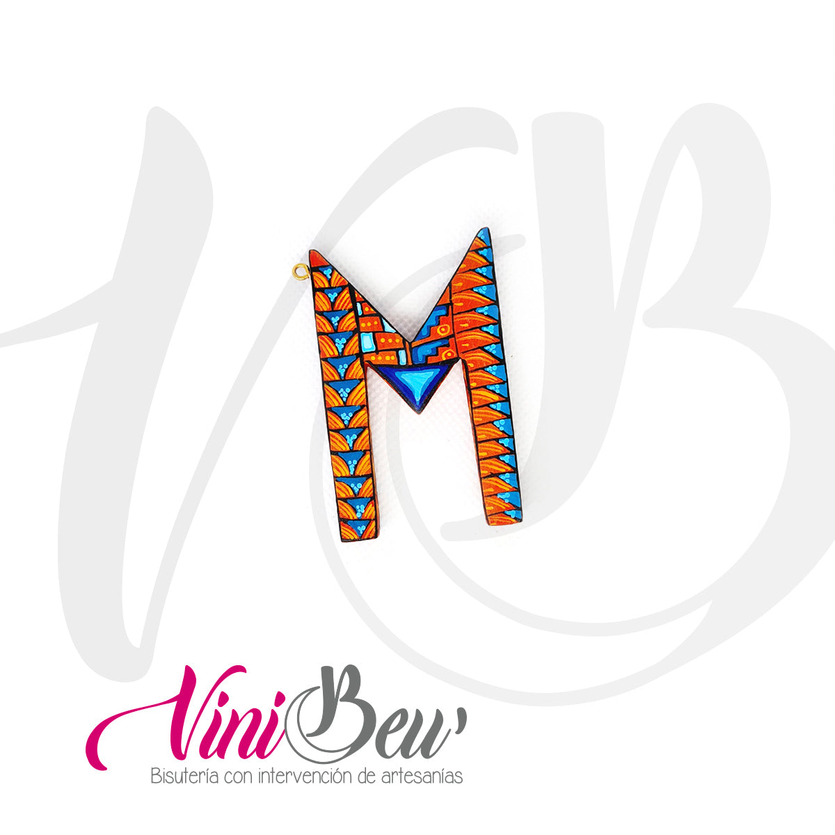 Collar Letra de Alebrije