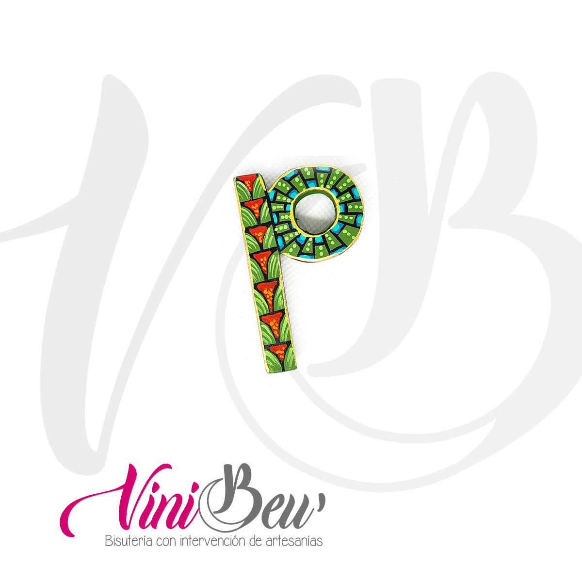 Llavero Letra de Alebrije