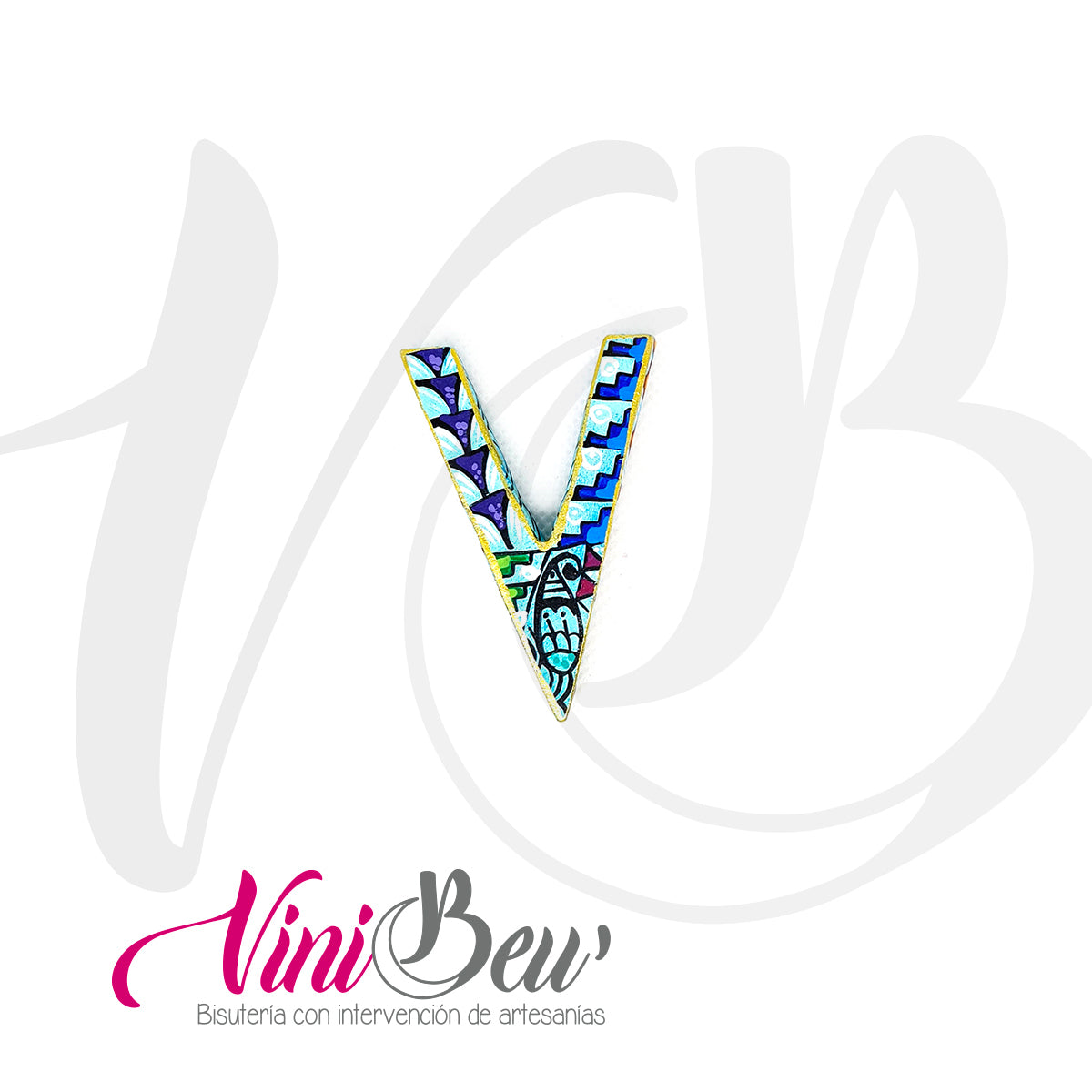 Llavero Letra de Alebrije