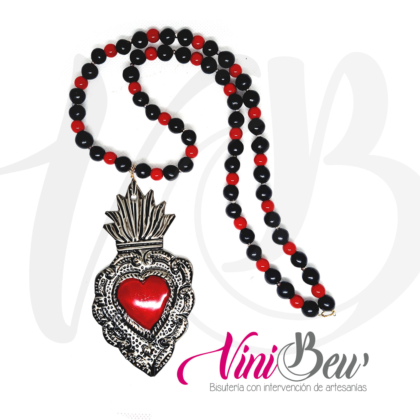 Collar Corazón de Hojalata