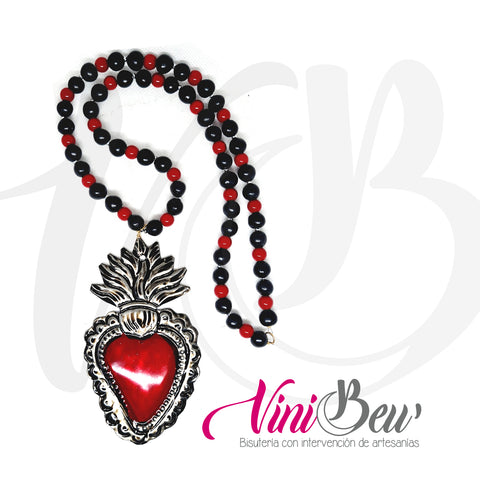 Collar Corazón de Hojalata