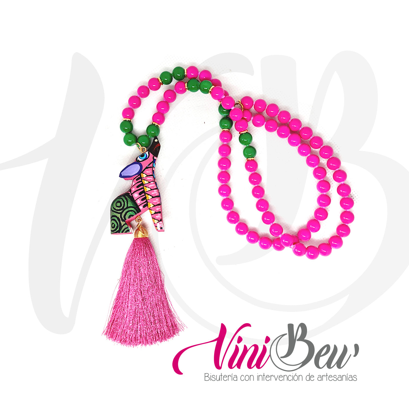 Collar Alebrije con Motita