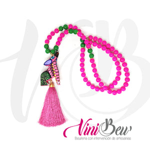 Collar Alebrije con Motita