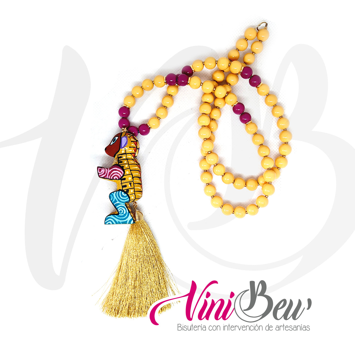 Collar Alebrije con Motita