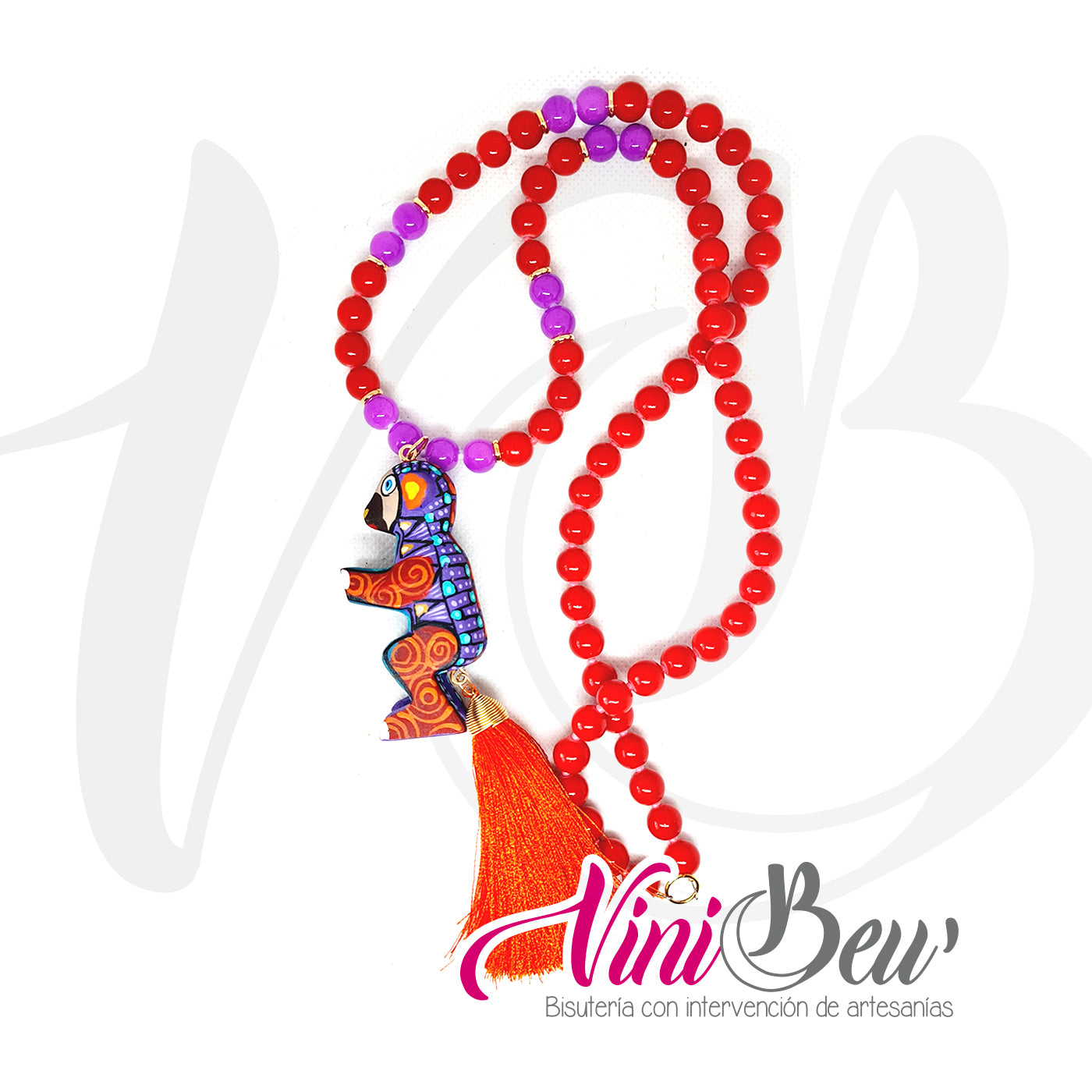 Collar Alebrije con Motita